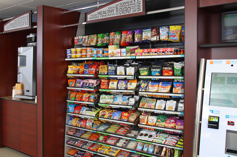 Micro-markets and vending machines in Las Vegas, Southern California and San Diego