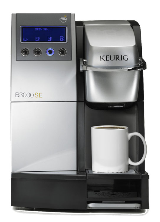 Single cup brewer and vending machine
